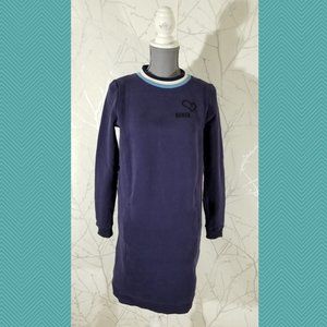 Bench NWT $129 Blue Purple Crewneck Sweatdress